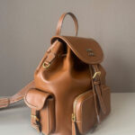 Miumiu Leather Backpack 5BZ042